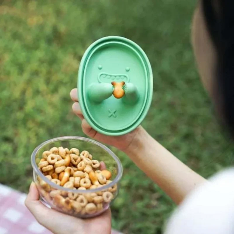 手を清潔に保つシリコン蓋付きランチボックスポータブルキャンプ - Salad Dressing Bottle のレビューと価格