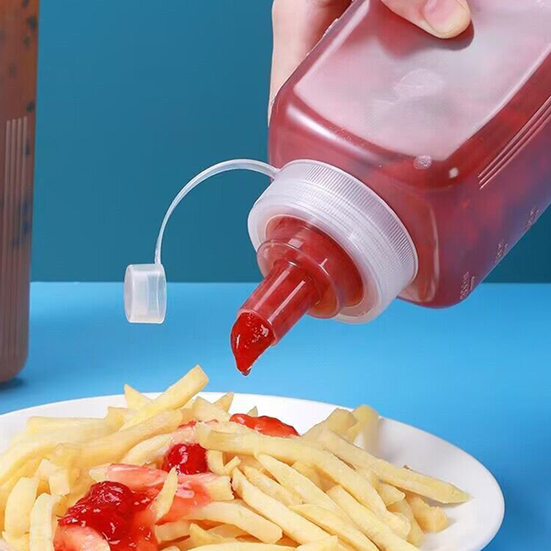 600/800/1000MLスクイーズ式調味料ディスペンサー - Salad Dressing Bottle のレビューと価格