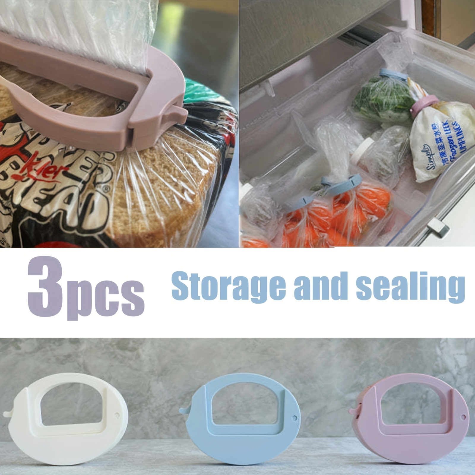 日常家庭用の新しい安全クリップ、食品保存用シーリングクリップ - Food Storage Food Safety のレビューと価格