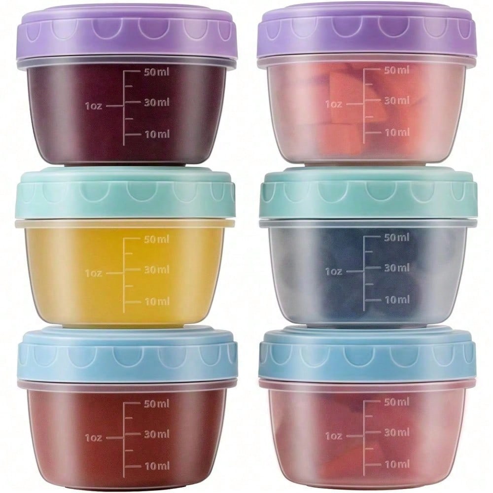 1～6個パック 2.7オンス サラダドレッシング容器 蓋付き - Salad Dressing Bottle のレビューと価格