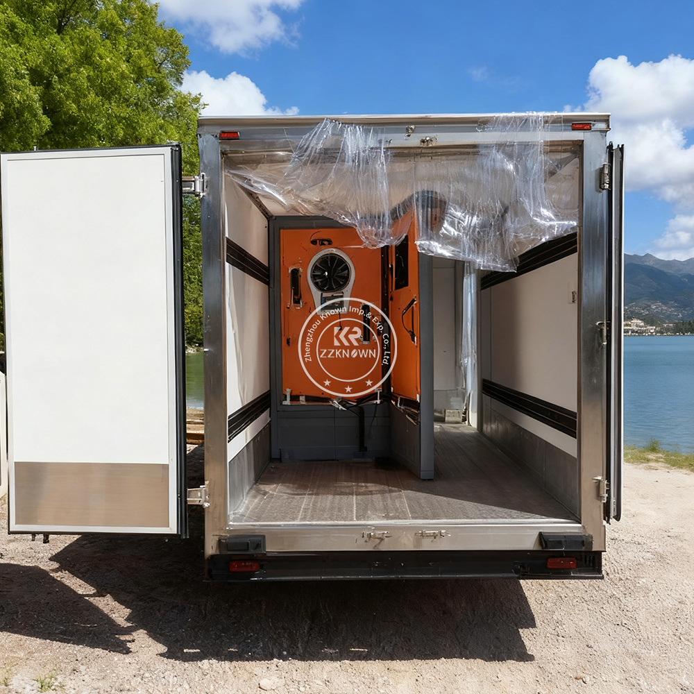 カスタマイズ可能な冷凍トレーラー販売中 新型冷凍トレーラー  - Food Storage Frozen のレビューと価格