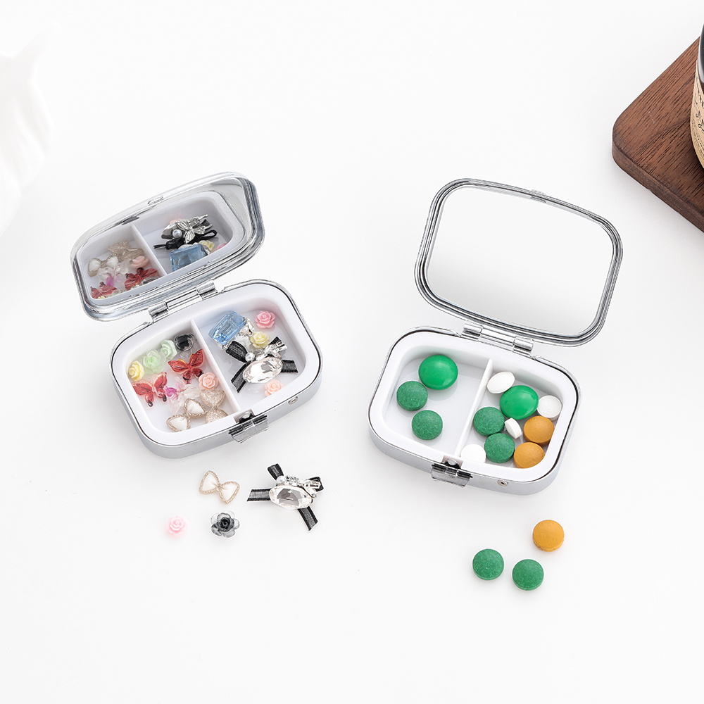 かわいい猫型の金属製ピルボックス、明るい夜間デザイン、食品グ - Food Storage Food Safety のレビューと価格