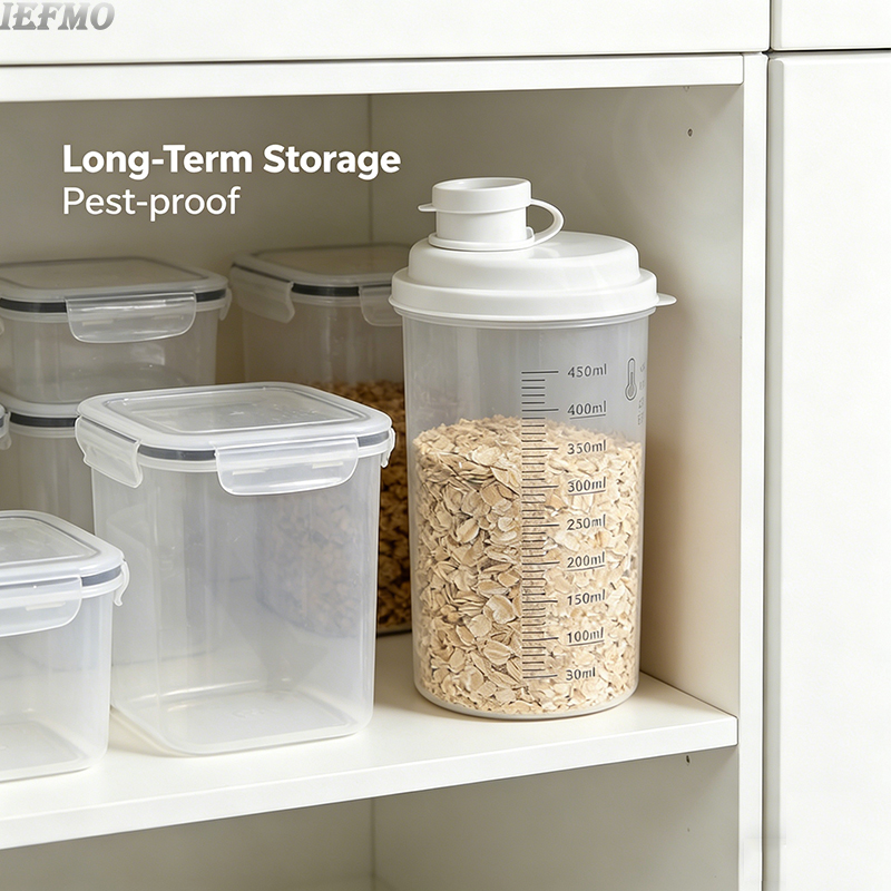 蓋付き気密食品保存容器 砂糖ディスペンサー 黒糖・塩・小麦粉 - Food Storage Containers With Lids のレビューと価格