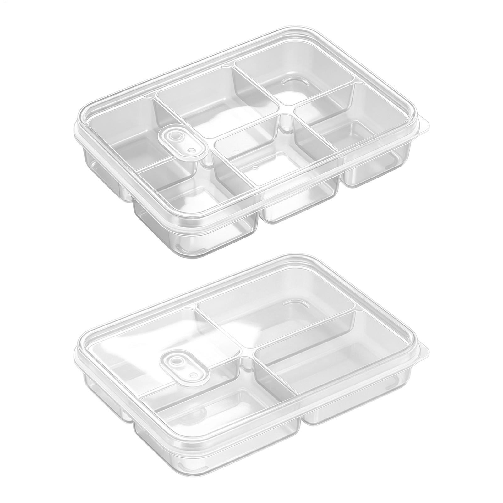1PC 冷蔵庫収納ボックス肉野菜鮮度保持収納ボックス透明食品 - Food Storage Jars Plastic のレビューと価格