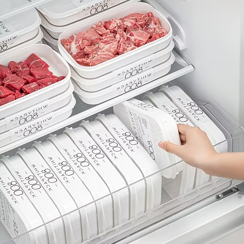 10個入り再利用可能スタッカブル食品保存容器セット 5つの容 - Food Storage Containers With Lids のレビューと価格