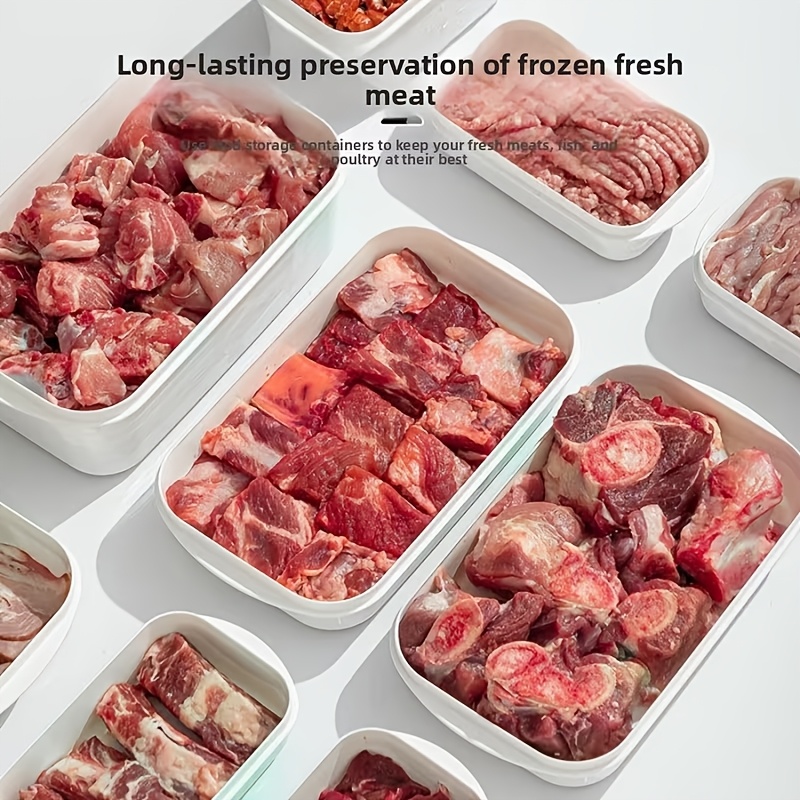 10個入り再利用可能スタッカブル食品保存容器セット 5つの容 - Food Storage Containers With Lids のレビューと価格