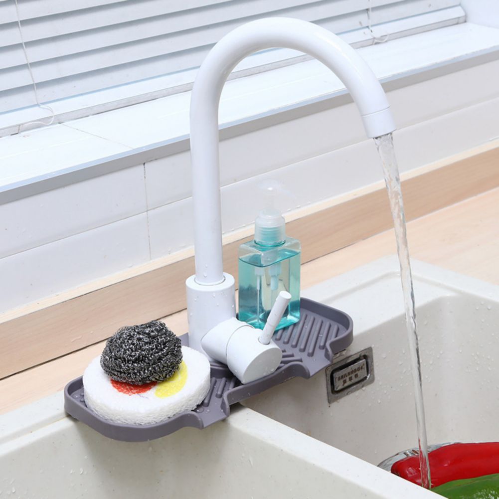 セルフドレンソープバーホルダー、シリコンキッチンシンク、皿ス - Food Storage Organiser のレビューと価格