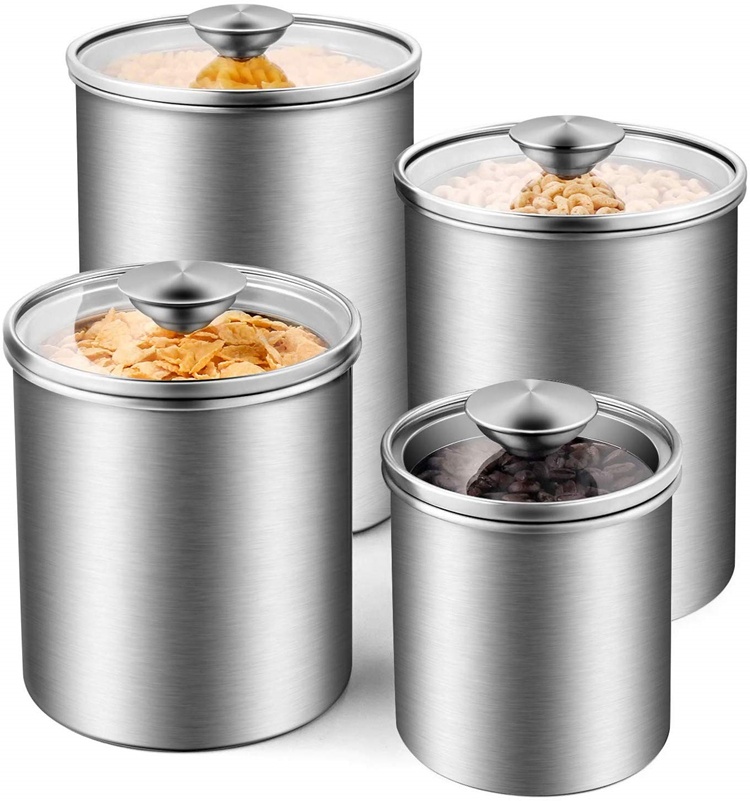 食品保存容器 茶葉 コーヒー 砂糖 小麦粉 密閉 キッチン  - Food Storage Containers With Lids のレビューと価格
