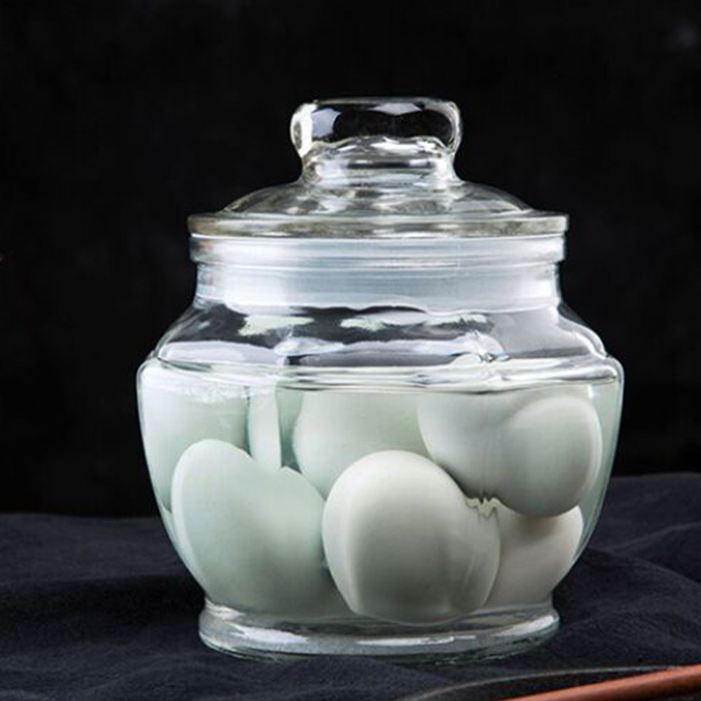 高品質密閉ガラス保存容器 大容量 ピクルス、穀物、コーヒー豆 - Food Storage Jar Glass のレビューと価格