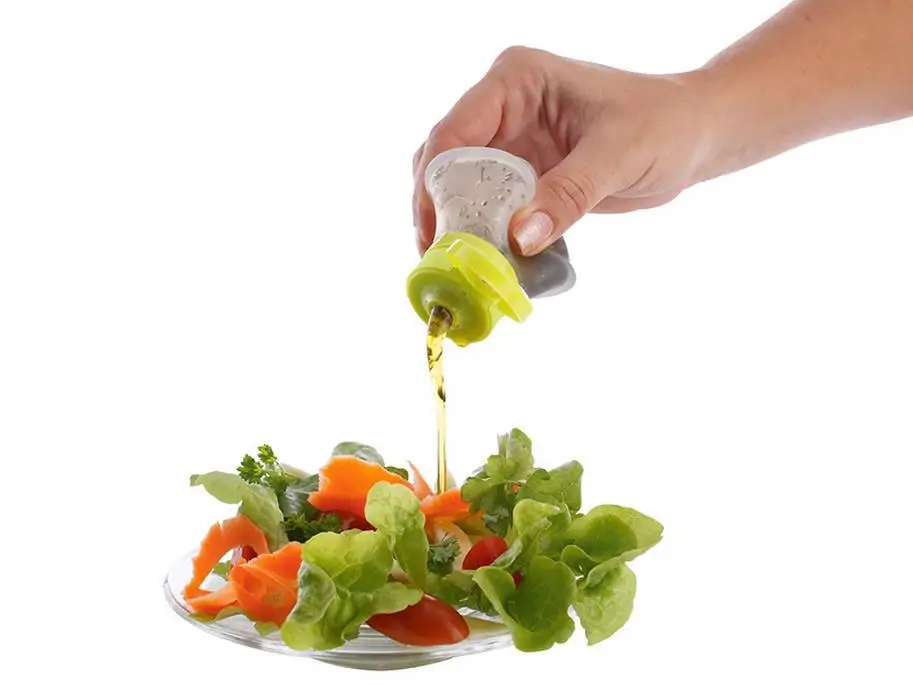 シリコーン醤油ボトルスクイーザサラダポットシンプルなポータブ - Salad Dressing Bottle のレビューと価格