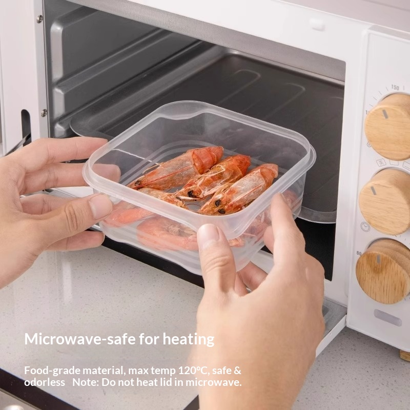 2000ml冷蔵庫用冷凍肉鮮度保持ボックス、耐冷プラスチック - Food Storage Frozen のレビューと価格