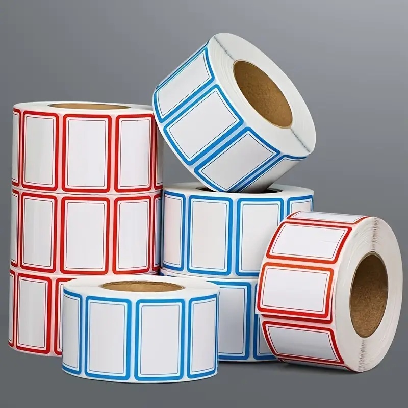 残留物のない冷凍庫ラベル 500 枚、防水性と耐油性、食品容 - Food Storage Labels のレビューと価格