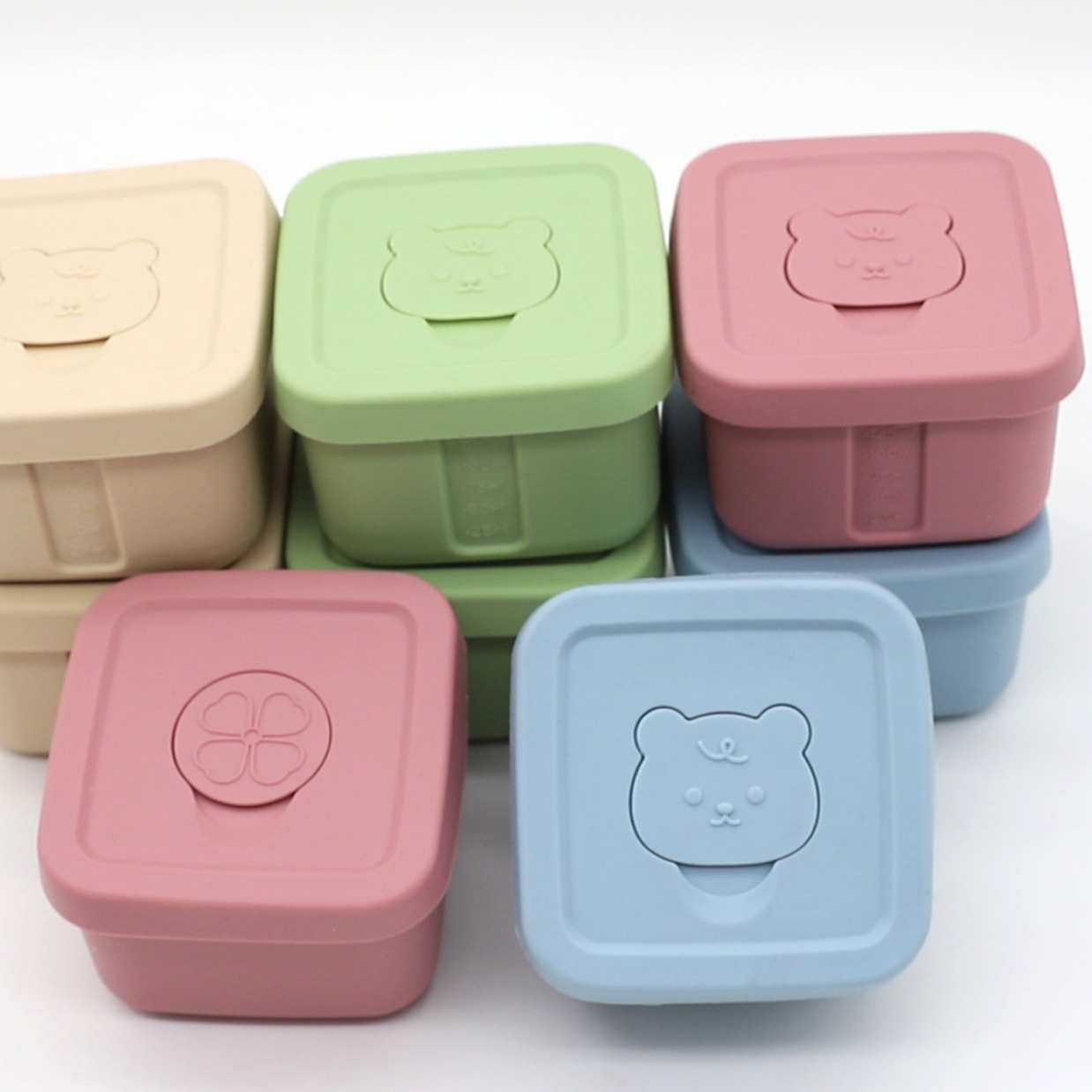 シリコーン食品サプリメントボックス冷凍鮮度保持ボックス蓋付き - Food Storage Frozen のレビューと価格