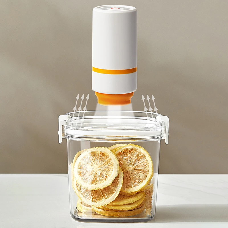 電動真空密閉容器、コーヒー豆密封タンク、穀物米保存用防湿ジャ - Food Storage Jars Plastic のレビューと価格