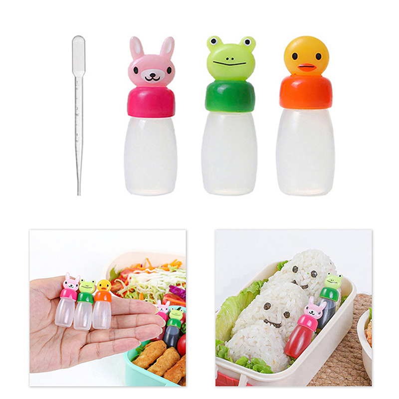 ランチボックス用のポータブル香辛料瓶,食品,サラダコンテナ, - Salad Dressing Bottle のレビューと価格