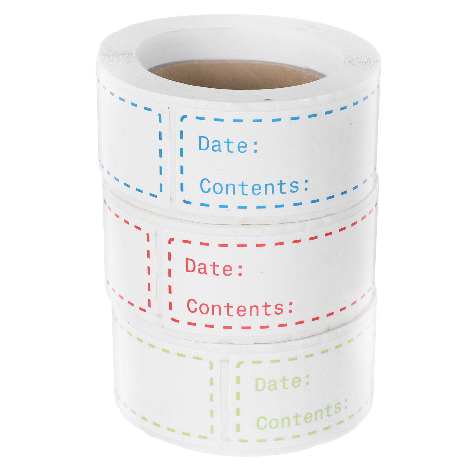 3巻セット 自己粘着式食品保存ラベル 取り外し可能な冷凍庫・ - Food Storage Labels のレビューと価格