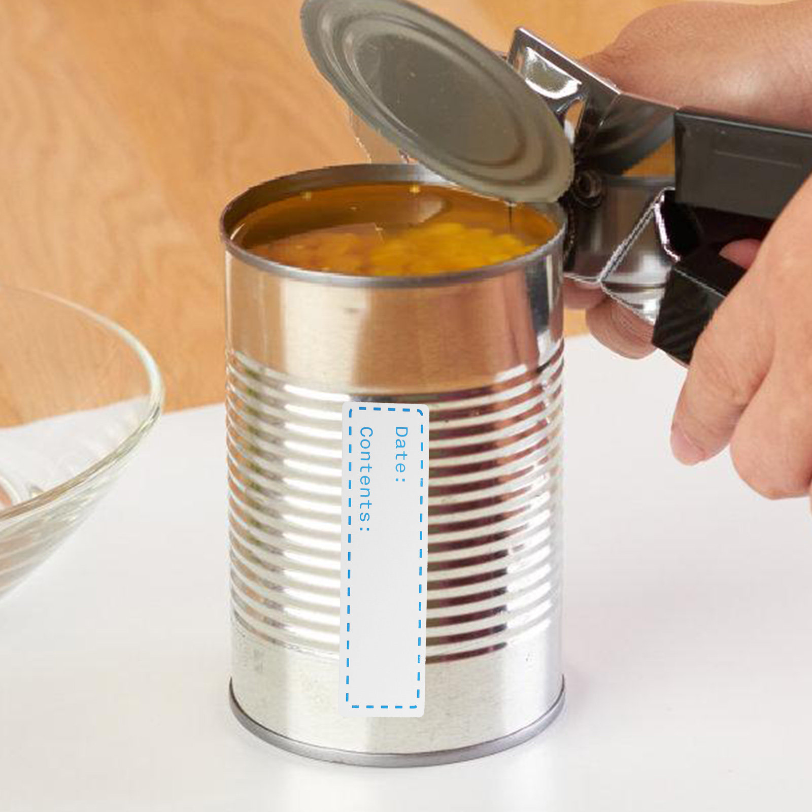 3巻セット 自己粘着式食品保存ラベル 取り外し可能な冷凍庫・ - Food Storage Labels のレビューと価格